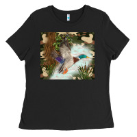 Black duck hunting Ladies Tee - TumblerDesignByShophia