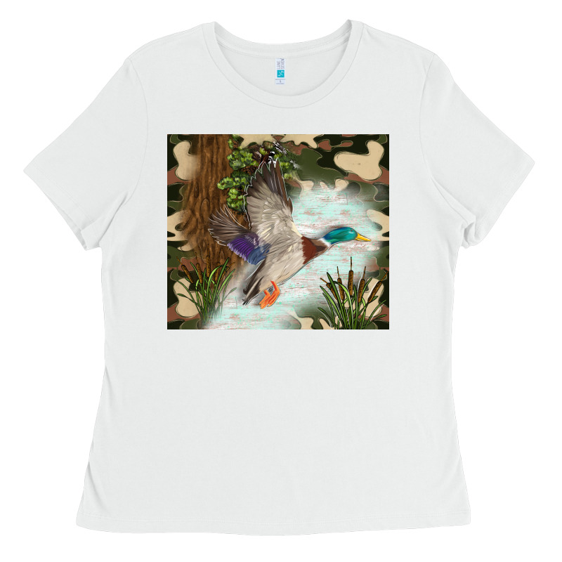 Duck Hunting Ladies Tee by TumblerDesignByShophia | Teevron