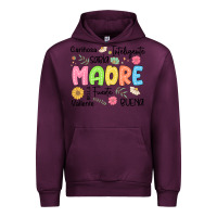 Mauve Wine madre spanish mothers day Urban Hoodie - JahusDesignShop