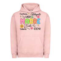 Pigment Salmon madre spanish mothers day Urban Hoodie - JahusDesignShop
