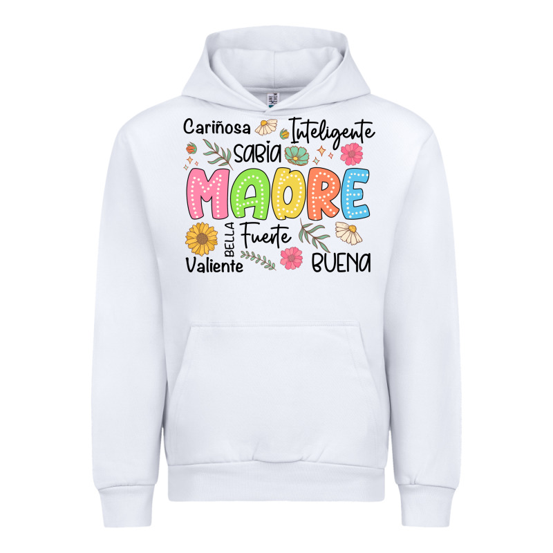 Madre Spanish Mothers Day Urban Hoodie by JahusDesignShop | Teevron