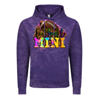 Cloud Purple football mini Vintage Hoodie - OliviaCreatesArt