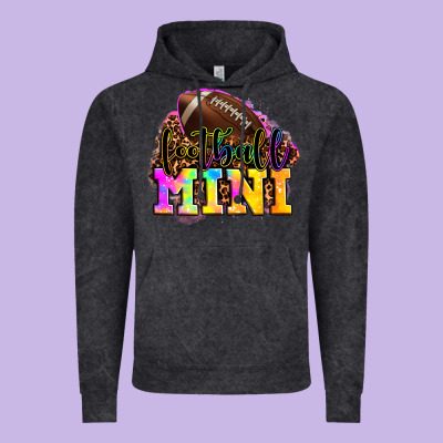 Football Mini Vintage Hoodie Designed By Oliviacreatesart