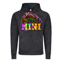 Vintage Black football mini Vintage Hoodie - OliviaCreatesArt