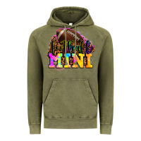 Vintage Olive football mini Vintage Hoodie - OliviaCreatesArt