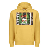 Antique Gold American Football Mom life Premium Hoodie - CowhideDigitalArt