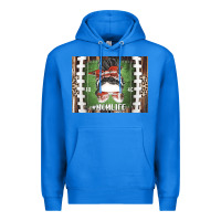 True Royal American Football Mom life Premium Hoodie - CowhideDigitalArt