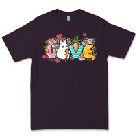 Plum Love Easter Premium Tee - NancyCooperArtShop