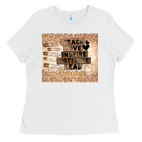 White black teacher Ladies Tee - TumblerDesignByShophia