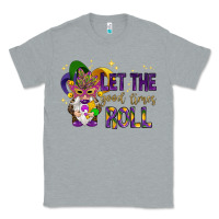 Heather Grey Let the good times roll with gnome Classic Tee - HowdyJamesFarm