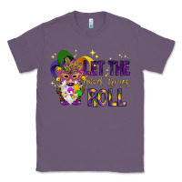 Lavender Let the good times roll with gnome Classic Tee - HowdyJamesFarm