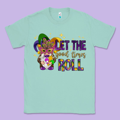 Let The Good Times Roll With Gnome Classic Tee Designed By Howdyjamesfarm