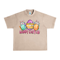 French Oak Happy Easter Nurse eggs Easter Day Urban Heavy Tee - CowGirlArtShop