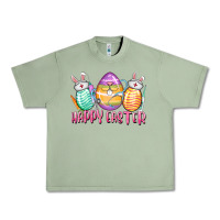 Oil Green Happy Easter Nurse eggs Easter Day Urban Heavy Tee - CowGirlArtShop