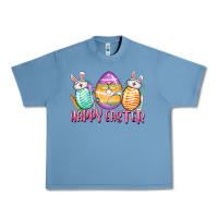 Pebble Blue Happy Easter Nurse eggs Easter Day Urban Heavy Tee - CowGirlArtShop