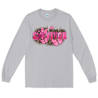 Moon Dust I' m survivor Breast Cancer Long Sleeve Tee - FaDigitalArtStudio