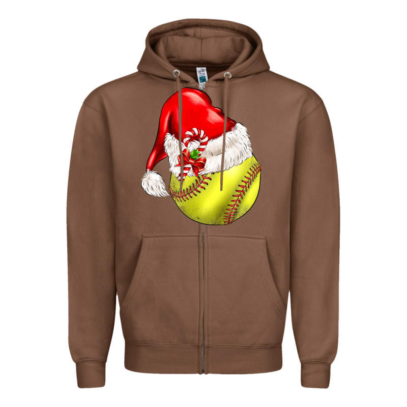 Christmas Sports Zipper Hoodie by BarkalooDesign | Teevron