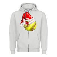 Dove Grey Christmas sports Zipper Hoodie - BarkalooDesign