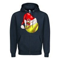 Navy Christmas sports Zipper Hoodie - BarkalooDesign
