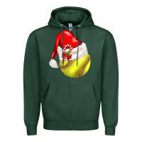 Sports Green Christmas sports Zipper Hoodie - BarkalooDesign
