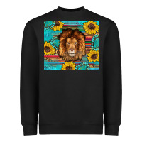Black western lion tumbler Heavyweight Sweatshirt - Artiststas