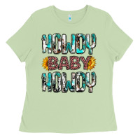 Matcha Western Howdy Baby Howdy Ladies Tee - HowdyJamesFarm