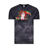 Cloud Black Au-some Vintage Tee - CowGirlArtShop