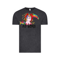 Vintage Black Au-some Vintage Tee - CowGirlArtShop