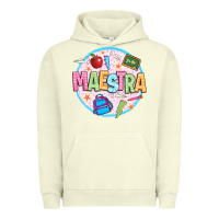 Pigment Pistachio maestra Urban Hoodie - JahusDesignShop