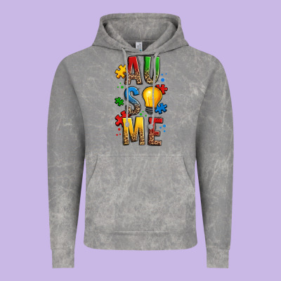 Ausome Autism Vintage Hoodie Designed By Oliviacreatesart
