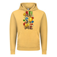 Vintage Mustard ausome autism Vintage Hoodie - OliviaCreatesArt