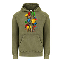 Vintage Olive ausome autism Vintage Hoodie - OliviaCreatesArt