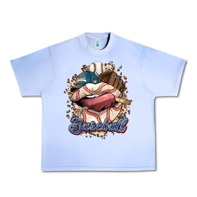 Baseball Lips Urban Heavy Tee by HowdyJamesFarm | Teevron
