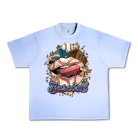 Grape Ice Baseball lips Urban Heavy Tee - HowdyJamesFarm