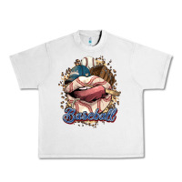 Lunar Rock Baseball lips Urban Heavy Tee - HowdyJamesFarm