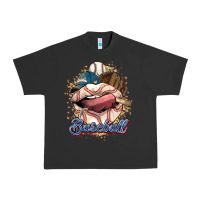 Pigment Black Baseball lips Urban Heavy Tee - HowdyJamesFarm