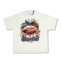 Pistachio Baseball lips Urban Heavy Tee - HowdyJamesFarm