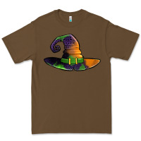 Cacao Purple leopard witch hat Premium Tee - Jasminsmagicworld