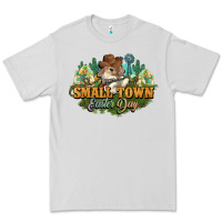 Dove Grey Small town Easter Day Premium Tee - NancyCooperArtShop