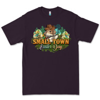 Plum Small town Easter Day Premium Tee - NancyCooperArtShop