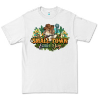 White Small town Easter Day Premium Tee - NancyCooperArtShop