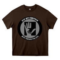 Chocolate Brown Pop Pop And Grandson Best Friends For Life Heavy Core Tee - Bettercallsaul