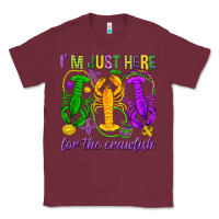 Burgundy I'm just here for the Crawfish Classic Tee - HowdyJamesFarm