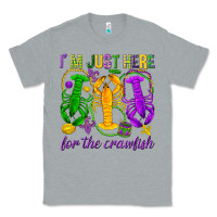 Heather Grey I'm just here for the Crawfish Classic Tee - HowdyJamesFarm