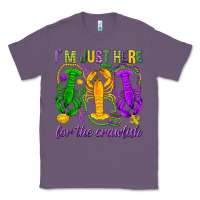 Lavender I'm just here for the Crawfish Classic Tee - HowdyJamesFarm