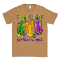 Toasted Coconut I'm just here for the Crawfish Classic Tee - HowdyJamesFarm