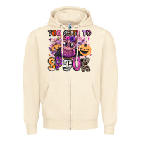 Sandshell wicked cute too cute to spook Zipper Hoodie - BarkalooDesign