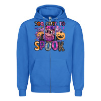 True Royal wicked cute too cute to spook Zipper Hoodie - BarkalooDesign