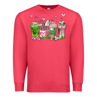 Cardinal botanic coffee cups Premium Sweatshirt - AdoDesignShop
