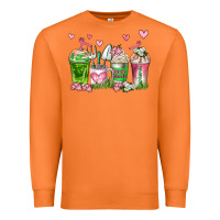 Carrot botanic coffee cups Premium Sweatshirt - AdoDesignShop